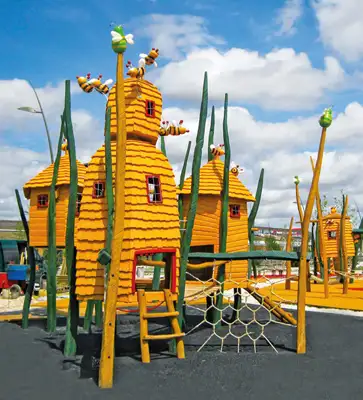 SPIELART : STRUCTURE DE JEUX VILLE DES ABEILLES, ref A313